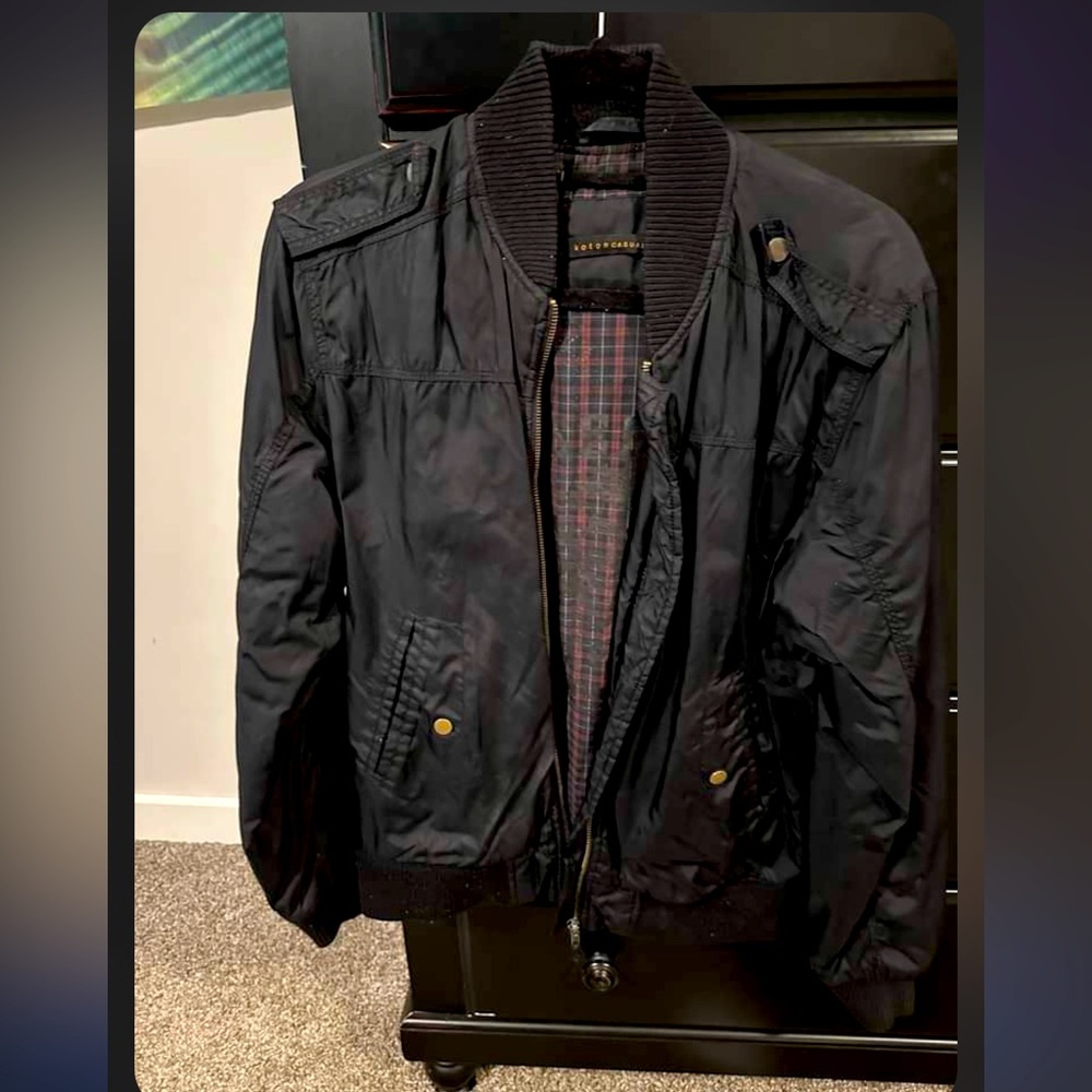 Bomber jacket black